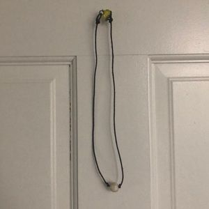 Simple beachy bead necklace